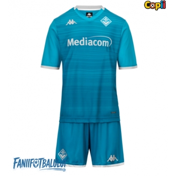 Fiorentina Echipament de Fotbal Replică 2025-26 Copii Treilea (+ Șorturi)